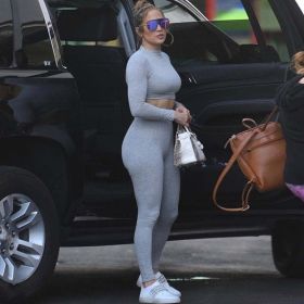 fashion tracksuit women turtleneck full sleeveless crop top+leggings matching set stretchy sporty fitness casual outfits (Color: Gray, size: L)