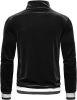 Men's 2 Pieces Full Zip Tracksuits Golden Velvet Sport Suits Casual Outfits Jacket & Pants Fitness Tracksuit Set